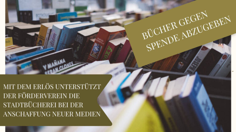 Plakat_Bücherflohmarkt - 1
